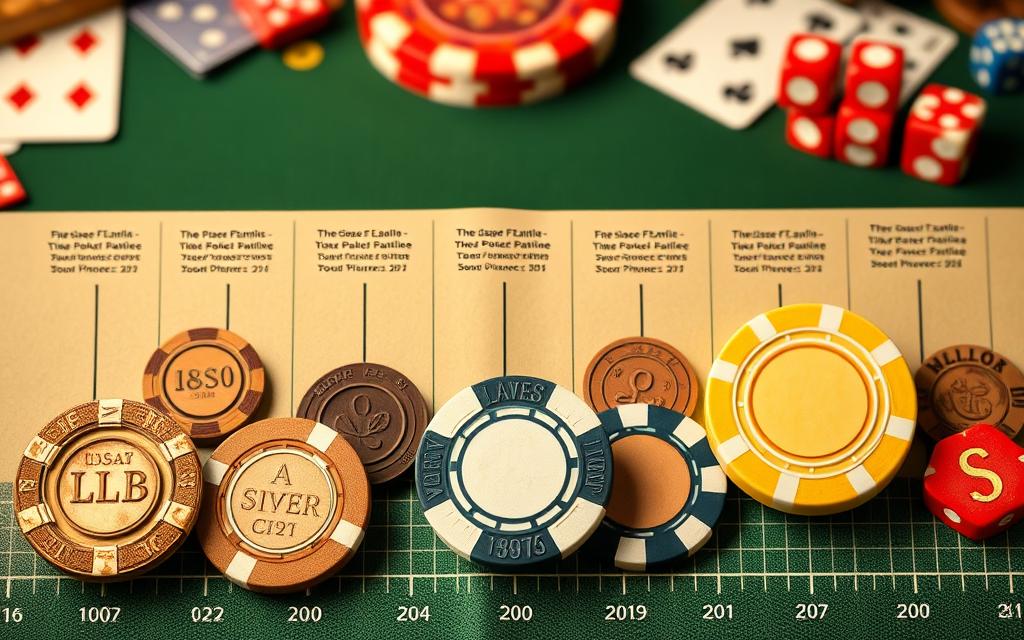 History of poker chips