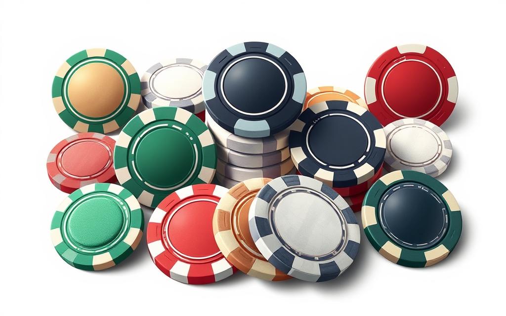 Types of poker chip materials