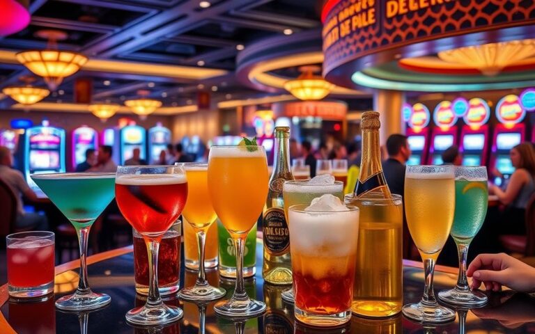 are drinks free at wheeling island casino