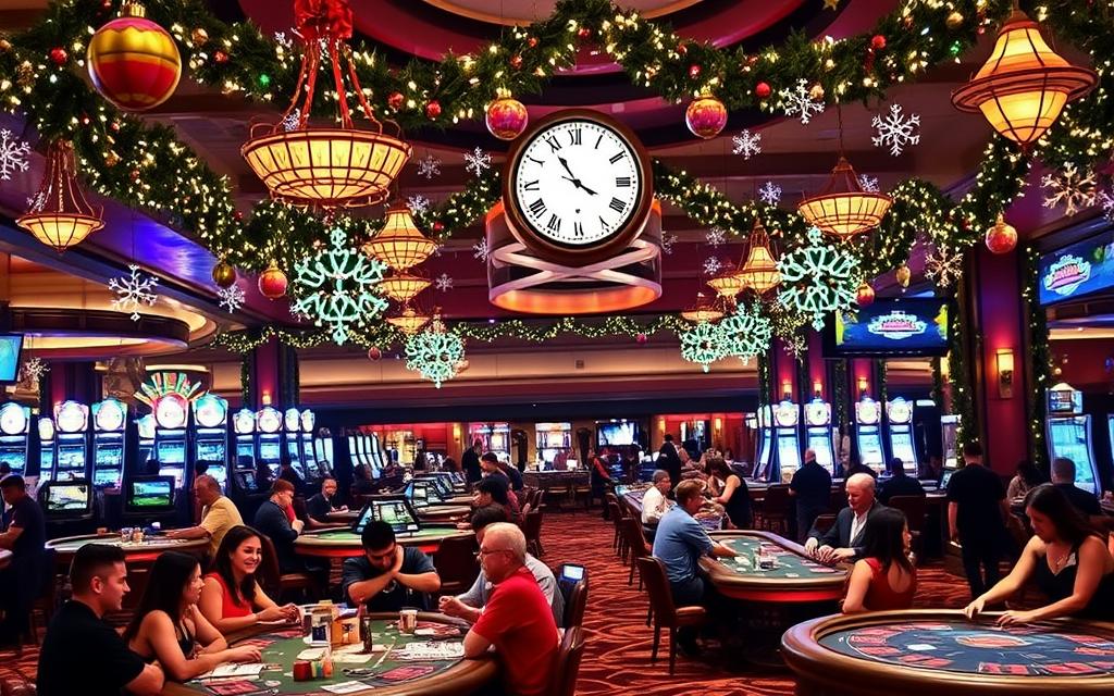 holiday casino hours