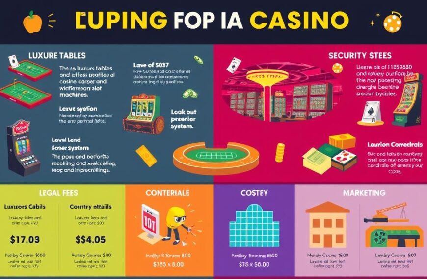 Cost Breakdown for Opening a Casino