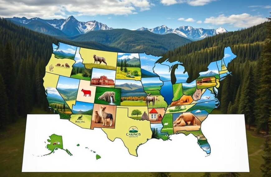 U.S. States Without Casinos