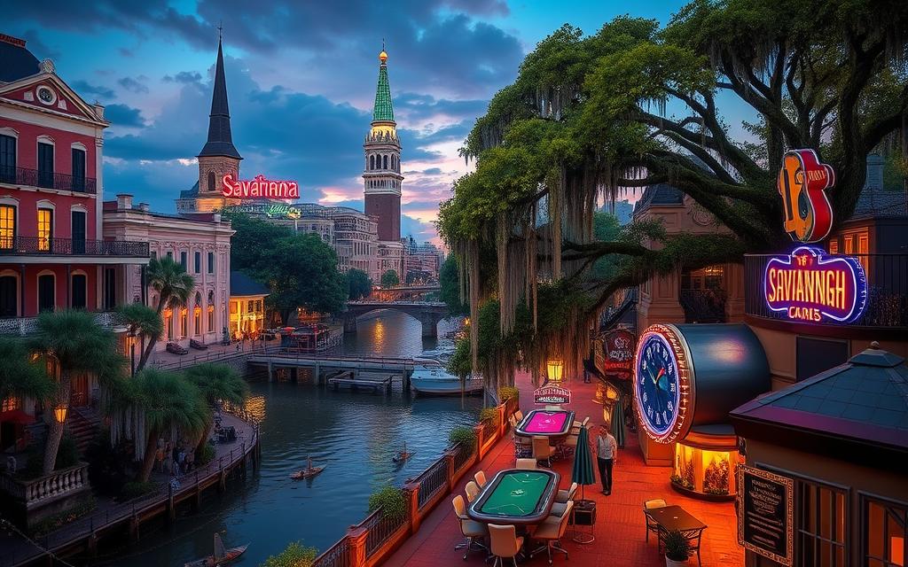 are there any casinos in savannah georgia