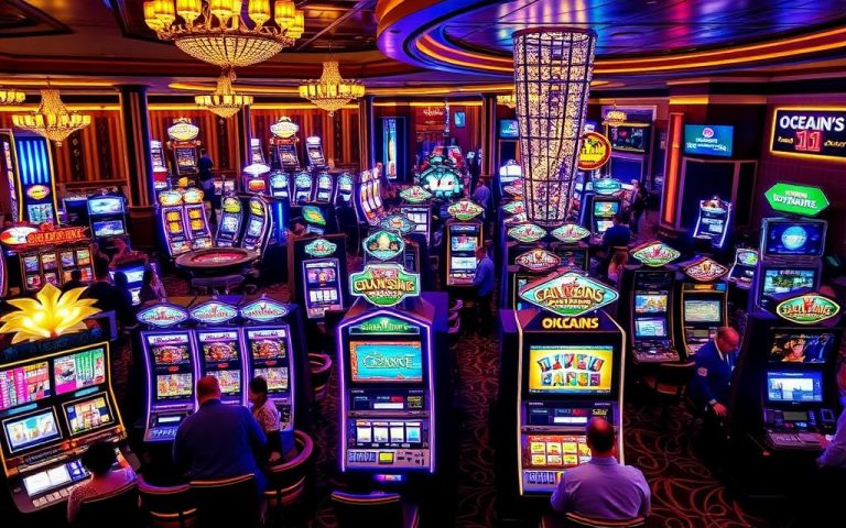 does ocean's 11 casino have slots